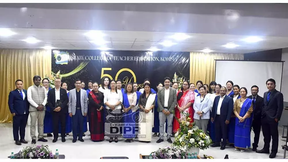 Nagaland एससीटीई केएमए ने स्वर्ण जयंती मनाई Nagaland एससीटीई केएमए ने स्वर्ण जयंती मनाई