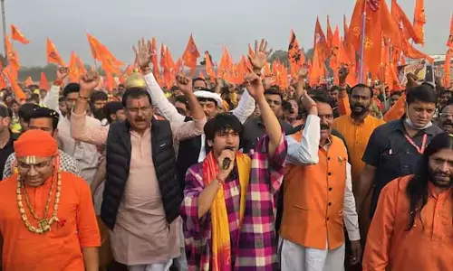 MP : बागेश्वर बाबा की पदयात्रा फरीदाबाद पहुंची MP : बागेश्वर बाबा की पदयात्रा फरीदाबाद पहुंची