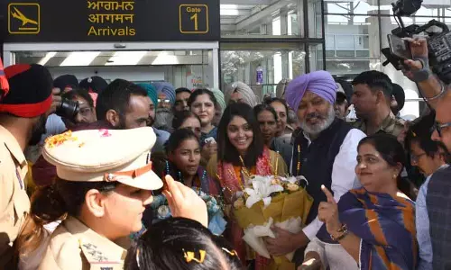 शब्दों में बयां नहीं कर सकती भावना: Harleen शब्दों में बयां नहीं कर सकती भावना: Harleen