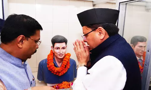 उत्तराखंड के मुख्यमंत्री Dhami ने राज्य आंदोलन के वीरों को दी श्रद्धांजलि