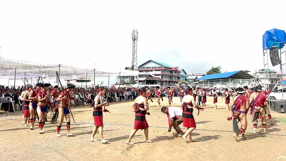 Nagaland में तोखु एमोंग समारोह का अंतिम दिन मनाया गया