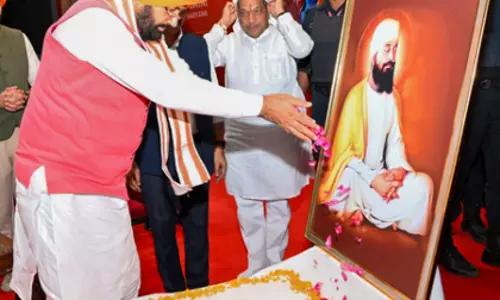 Haryana में गुरु तेग बहादुर की शहीदी यात्रा शुरू Haryana में गुरु तेग बहादुर की शहीदी यात्रा शुरू