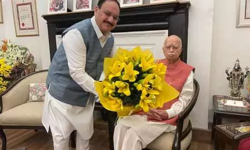 भाजपा अध्यक्ष जेपी नड्डा ने भारत रत्न लालकृष्ण आडवाणी को जन्मदिन की दीं शुभकामनाएं भाजपा अध्यक्ष जेपी नड्डा ने भारत रत्न लालकृष्ण आडवाणी को जन्मदिन की दीं शुभकामनाएं