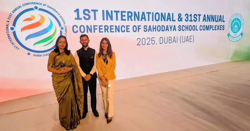 Nalagarh School Team ने दुबई शिखर सम्मेलन में सर्वोत्तम शैक्षिक प्रथाओं पर अंतर्दृष्टि साझा की Nalagarh School Team ने दुबई शिखर सम्मेलन में सर्वोत्तम शैक्षिक प्रथाओं पर अंतर्दृष्टि साझा की