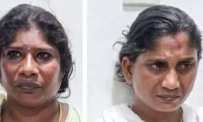 Kerala : चोरी के गहनों के साथ युवतियां गिरफ्तार Kerala : चोरी के गहनों के साथ युवतियां गिरफ्तार