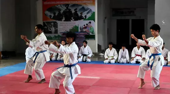 Arunachal : पासीघाट में उन्नत कराटे शिविर शुरू Arunachal : पासीघाट में उन्नत कराटे शिविर शुरू
