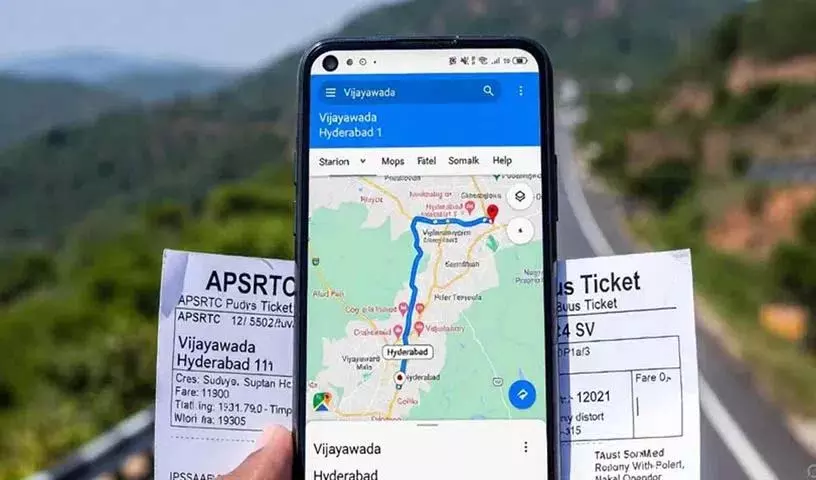 अब आप गूगल मैप्स पर भी RTC टिकट बुक कर सकते हैं! अब आप गूगल मैप्स पर भी RTC टिकट बुक कर सकते हैं!