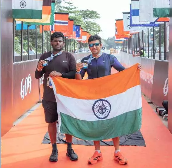 मोदी ने Ironman 70.3 में युवाओं की भागीदारी, अन्नामलाई-तेजस्वी की सफलता को सराहा मोदी ने Ironman 70.3 में युवाओं की भागीदारी, अन्नामलाई-तेजस्वी की सफलता को सराहा