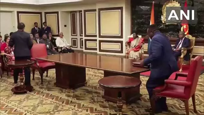 भारत-अंगोला: मत्स्य पालन, समुद्री संसाधनों में सहयोग पर समझौते पर हस्ताक्षर भारत-अंगोला: मत्स्य पालन, समुद्री संसाधनों में सहयोग पर समझौते पर हस्ताक्षर