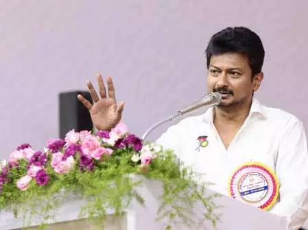 तमिलनाडु: उपमुख्यमंत्री उदयनिधि स्टालिन बोले- विचारधारा ही डीएमके की नींव है तमिलनाडु: उपमुख्यमंत्री उदयनिधि स्टालिन बोले- विचारधारा ही डीएमके की नींव है
