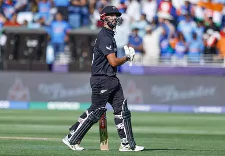 अंतर्राष्ट्रीय क्रिकेट में डेरिल मिचेल के 6,000 रन पूरे अंतर्राष्ट्रीय क्रिकेट में डेरिल मिचेल के 6,000 रन पूरे