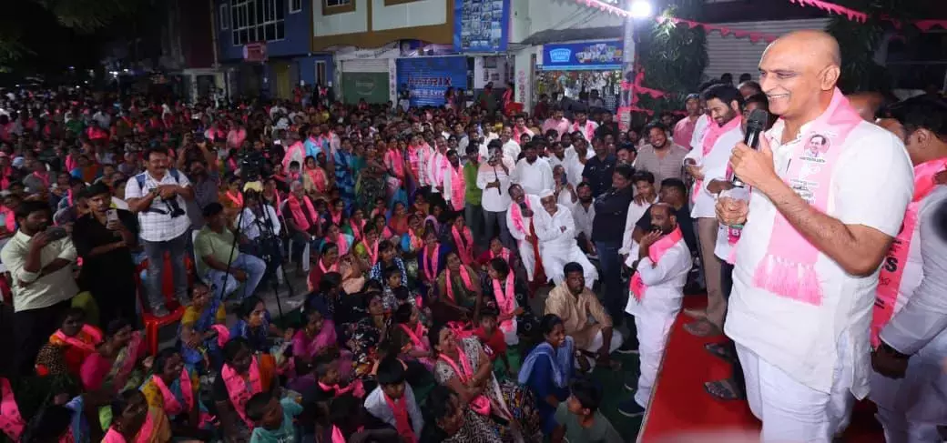 Telangana : रेवंत के पास दिखाने के लिए कुछ नहीं है हरीश Telangana : रेवंत के पास दिखाने के लिए कुछ नहीं है हरीश