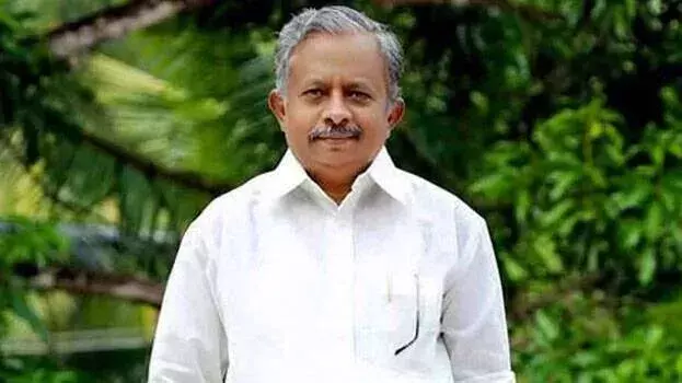 पूर्व मंत्री के राजू को त्रावणकोर देवस्वोम बोर्ड में CPI का प्रतिनिधि बनाने का फैसला पूर्व मंत्री के राजू को त्रावणकोर देवस्वोम बोर्ड में CPI का प्रतिनिधि बनाने का फैसला