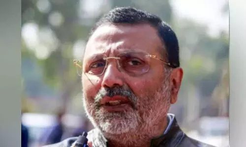 Nishikant Dubey ने कहा, मुसलमानों पर रेवंत रेड्डी की टिप्पणी साबित करती है Nishikant Dubey ने कहा, मुसलमानों पर रेवंत रेड्डी की टिप्पणी साबित करती है