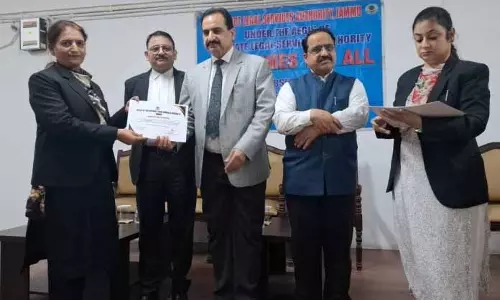 DLSA ने राष्ट्रीय विधिक सेवा दिवस पर जागरूकता कार्यक्रम आयोजित किया DLSA ने राष्ट्रीय विधिक सेवा दिवस पर जागरूकता कार्यक्रम आयोजित किया