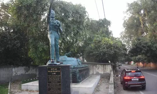 सेना के हस्तक्षेप के बाद Ludhiana के भारत नगर चौक पर युद्ध नायक की प्रतिमा वापस आने की संभावना