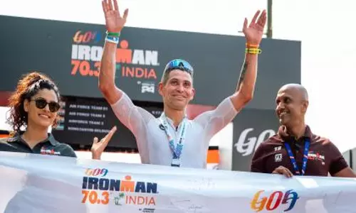 ज्बेकिस्तान और ब्रिटेन के एथलीट्स ने गोवा आयरनमैन 70.3 में किया कमाल ज्बेकिस्तान और ब्रिटेन के एथलीट्स ने गोवा आयरनमैन 70.3 में किया कमाल