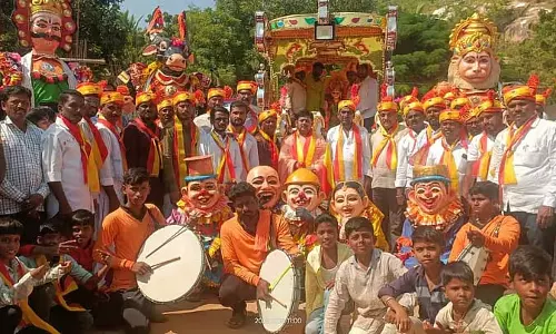 Kavitala : भुवनेश्वरी मूर्ति शोभायात्रा