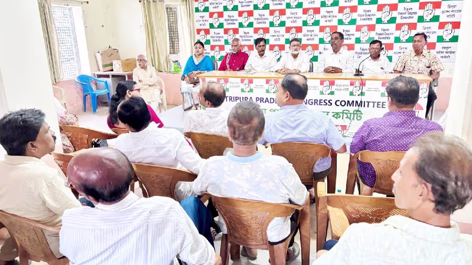 विफलताओं को छिपाने के लिए राजनीतिक हथियार के रूप में कर रही है Tripura कांग्रेस प्रमुख विफलताओं को छिपाने के लिए राजनीतिक हथियार के रूप में कर रही है Tripura कांग्रेस प्रमुख