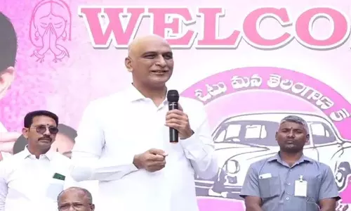 हाइड्रा के नाम पर गरीब लोगों के घर तोड़े जा रहे हैं: Harish Rao हाइड्रा के नाम पर गरीब लोगों के घर तोड़े जा रहे हैं: Harish Rao