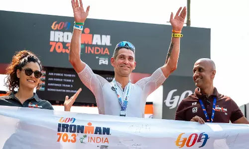 Uzbekistan के कोंस्टेंटिन बेलौसोव और ब्रिटेन की एली गैरेट ने आयरनमैन 70.3 गोवा में शीर्ष स्थान हासिल किया Uzbekistan के कोंस्टेंटिन बेलौसोव और ब्रिटेन की एली गैरेट ने आयरनमैन 70.3 गोवा में शीर्ष स्थान हासिल किया