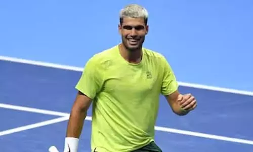 Alcaraz  ने ATP फाइनल्स में डी मिनौर को हराकर शानदार शुरुआत की