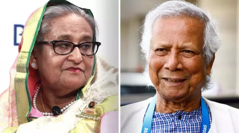 पूर्व बांग्लादेशी मंत्री का दावा: बिडेन, क्लिंटन और सोरोस ने हसीना को हटाने में यूनुस की मदद की पूर्व बांग्लादेशी मंत्री का दावा: बिडेन, क्लिंटन और सोरोस ने हसीना को हटाने में यूनुस की मदद की