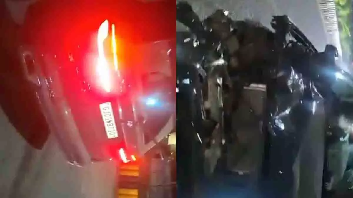 राजकोट: BMW ने बाइक को 200 फीट तक घसीटा, 20 वर्षीय छात्र की मौत राजकोट: BMW ने बाइक को 200 फीट तक घसीटा, 20 वर्षीय छात्र की मौत