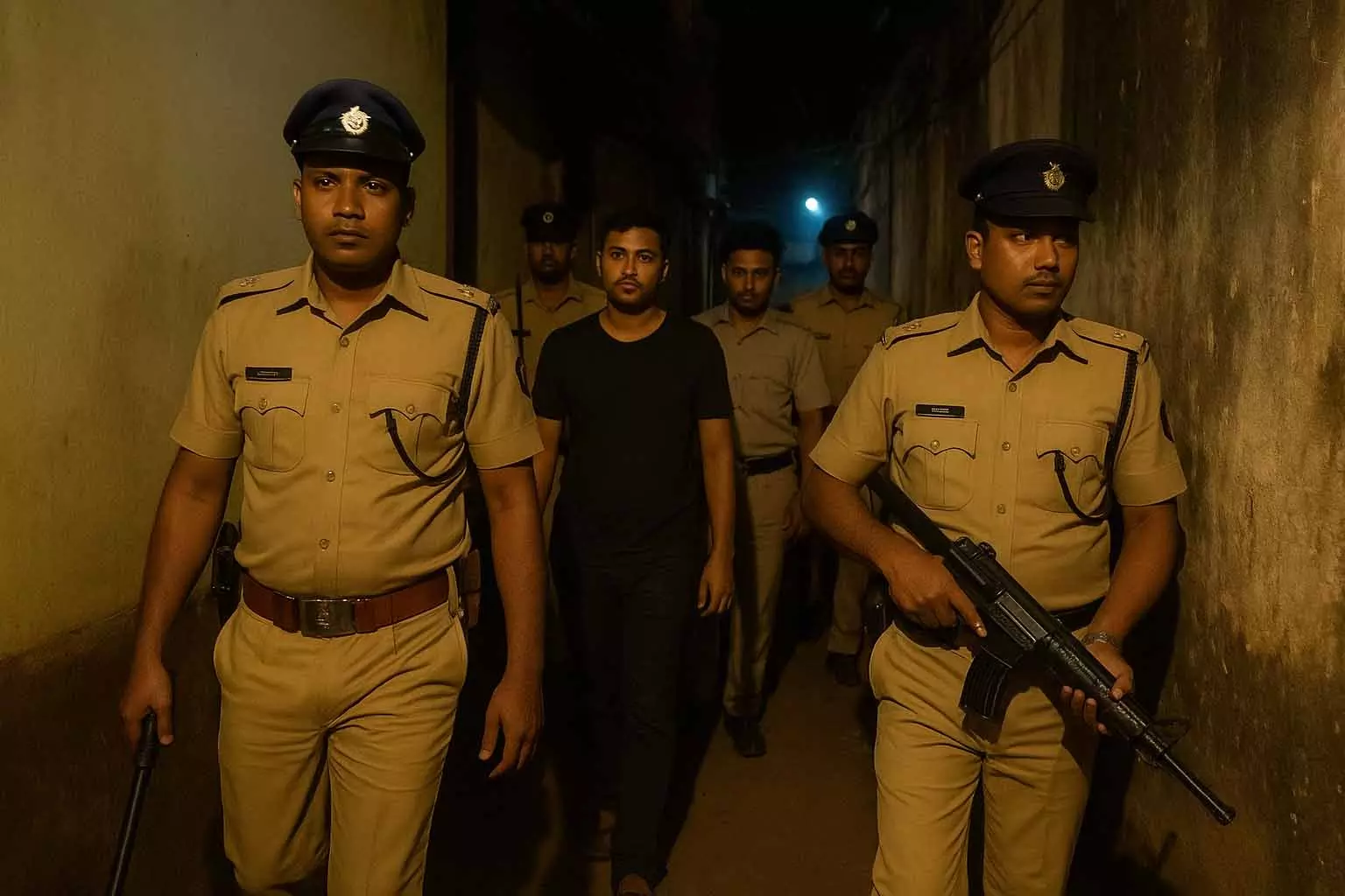 चिम्बेल, सांता क्रूज में पुलिस की छापेमारी, 9 आरोपी गिरफ्तार चिम्बेल, सांता क्रूज में पुलिस की छापेमारी, 9 आरोपी गिरफ्तार