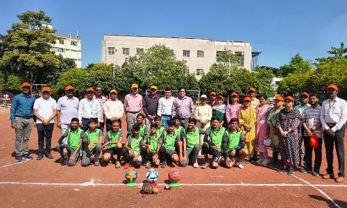 Latur : राजा नारायणलाल लाहोटी स्कूल ने 1,680 छात्रों के साथ सालाना स्पोर्ट्स मीट का आयोजन किया