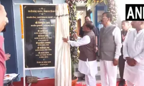 CM विष्णुदेव साय ने स्टेट हैंगर में नए प्रवेश द्वार का किया उद्घाटन