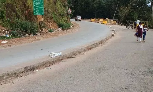 सिरसी-कुमटा सड़क का काम धीमा: केंद्र सरकार से फंड मिलने में देरी सिरसी-कुमटा सड़क का काम धीमा: केंद्र सरकार से फंड मिलने में देरी