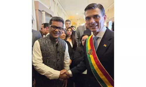 Bolivia राष्ट्रपति शपथ ग्रहण में भारत का प्रतिनिधित्व करेंगी पाबित्रा मार्गेरिटा