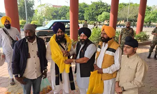 पाकिस्तान से वापस आकर Jathedar Gargaj ने शांतिपूर्ण सह-अस्तित्व की वकालत की