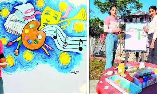 कला और आत्मा, छात्रों की कृतियों ने Sobha Singh Gallery को जीवंत कर दिया