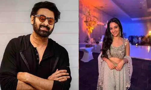 प्रभास की मेहमाननवाज़ी पर आर्मी गर्ल Imanvi प्रभास की मेहमाननवाज़ी पर आर्मी गर्ल Imanvi