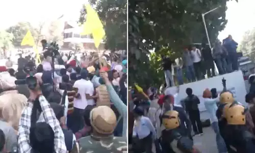 छात्रों ने Chandigarh में प्रदर्शन कर सीनेट चुनाव की घोषणा की मांग की