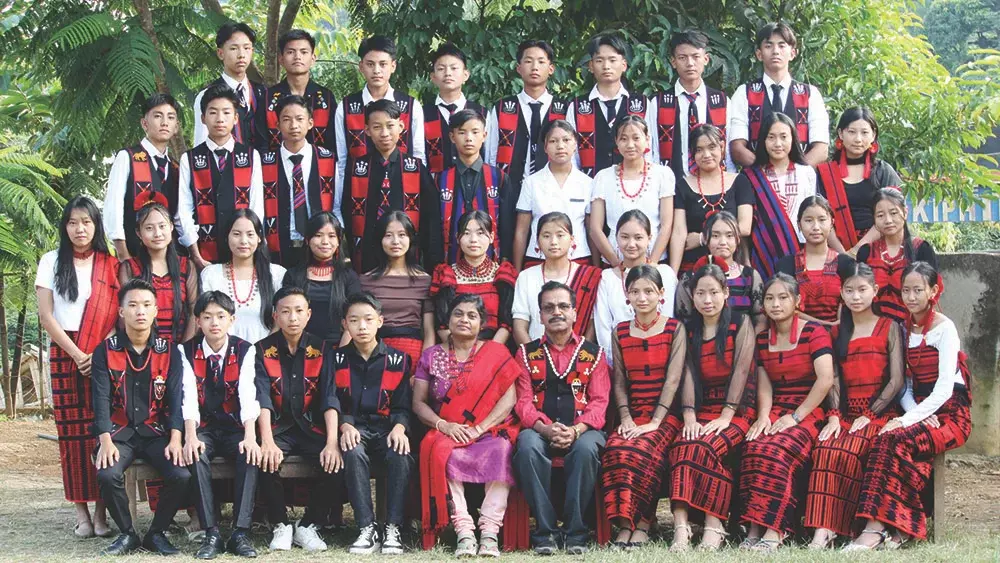 Nagaland विदाई समारोह जीएसएचएसके, किफिर में आयोजित किया गया Nagaland विदाई समारोह जीएसएचएसके, किफिर में आयोजित किया गया