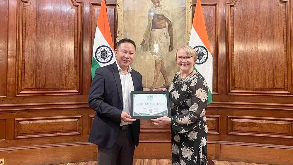 जिम्मेदार पर्यटन को बढ़ावा देने के लिए Nagaland सेथ्रिचेम को सम्मानित किया गया