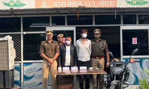 चेन स्नैचिंग गैंग का किया पर्दाफाश, दो बदमाश गिरफ्तार