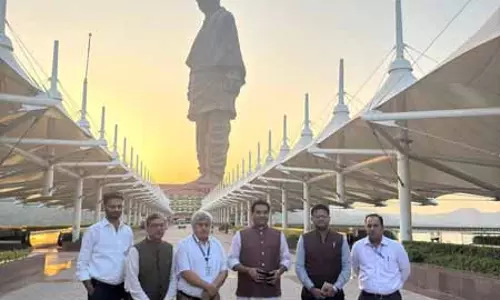गुजरात में स्टैच्यू ऑफ यूनिटी पर मनाया गया ‘दिल्ली दिवस’