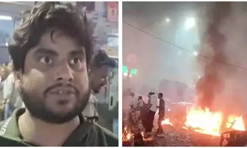 Delhi कार विस्फोट के गवाहों ने कहा कि वह तीन बार गिरा और सोचा कि मर जाएगा