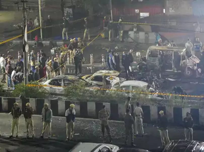 दिल्ली में हुए धमाके को लेकर बड़ी खबर! दिल्ली में हुए धमाके को लेकर बड़ी खबर!