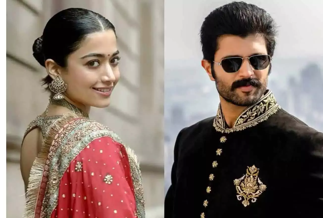 Vijay Deverakonda और रश्मिका मंदाना की सगाई की अफवाहें तेज़ Vijay Deverakonda और रश्मिका मंदाना की सगाई की अफवाहें तेज़