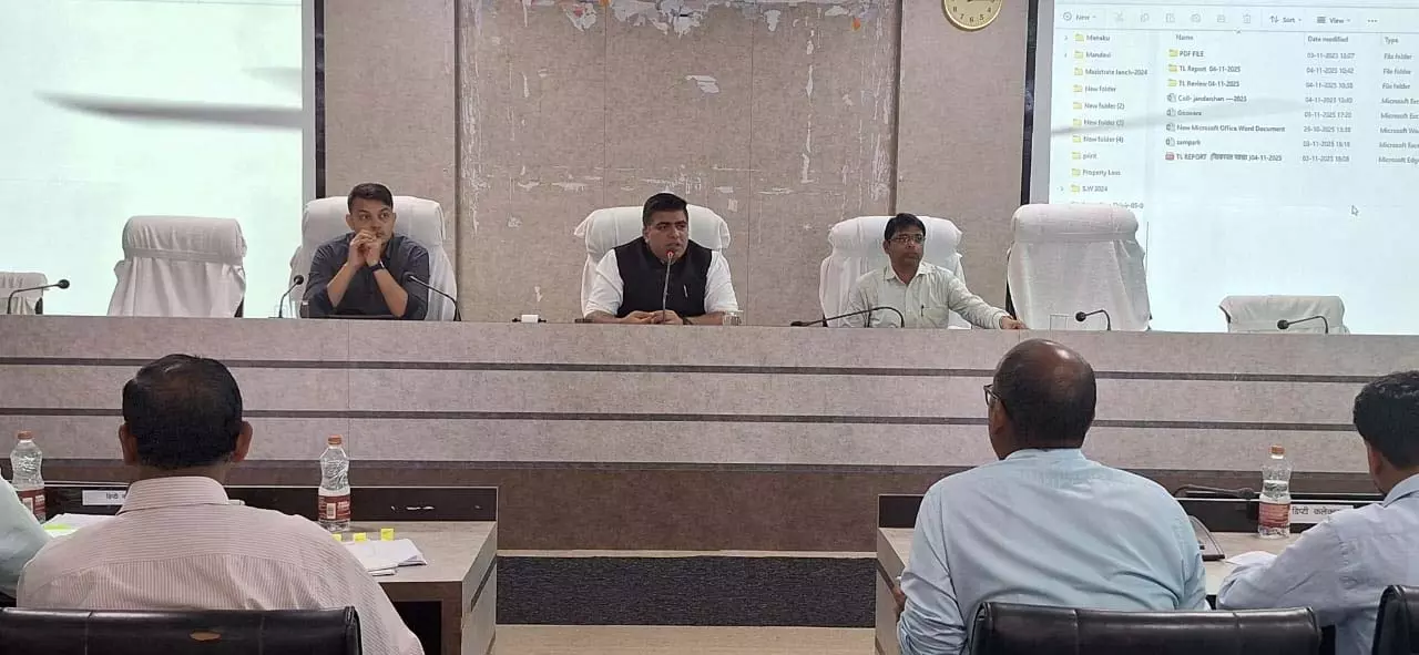 SIR प्रक्रिया को समयबद्ध पूर्ण करने को सर्वोच्च प्राथमिकता देवें: कलेक्टर SIR प्रक्रिया को समयबद्ध पूर्ण करने को सर्वोच्च प्राथमिकता देवें: कलेक्टर