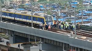 Mumbai अधिकारियों , 24 सितंबर को दहिसर में मेट्रो के पटरी से उतरने की घटना को कम करके आंका गया