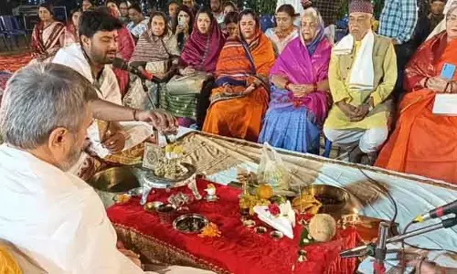 ढेंकनाल महल में हुआ सोमनाथ ज्योतिर्लिंग का रुद्राभिषेक