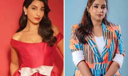 Nora Fatehi ने सियारा के पॉडकास्ट पर श्रेया घोषाल की तारीफ की Nora Fatehi ने सियारा के पॉडकास्ट पर श्रेया घोषाल की तारीफ की