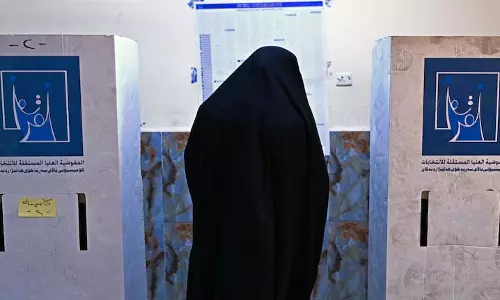 Iraq में सदरिस्टों के बहिष्कार के बीच कड़ी सुरक्षा के बीच संसदीय चुनाव संपन्न