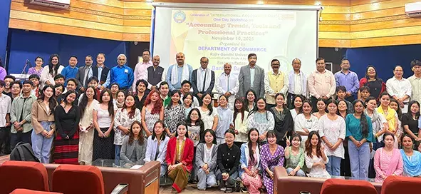Arunachal : आरजीयू में लेखांकन पर कार्यशाला आयोजित